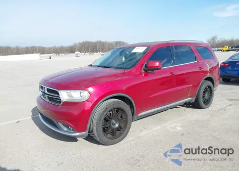 2014 Dodge Durango Sxt z USA, uszkodzony, nr VIN 1C4RDHAGXEC396644